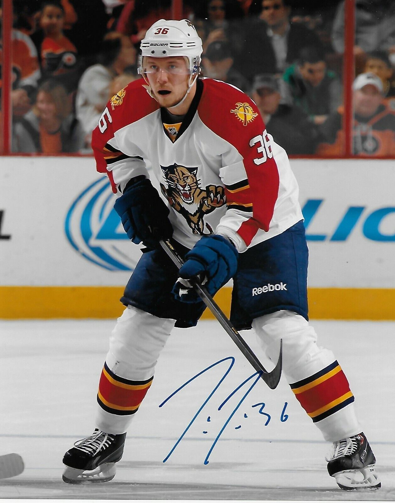 Autographed Florida Panthers Jussi Jokinen 8x10 Photo Original
