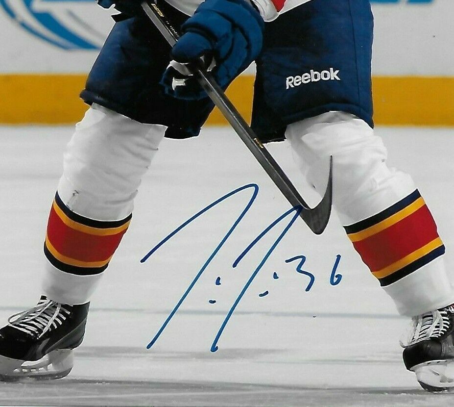 Autographed Florida Panthers Jussi Jokinen 8x10 Photo Original