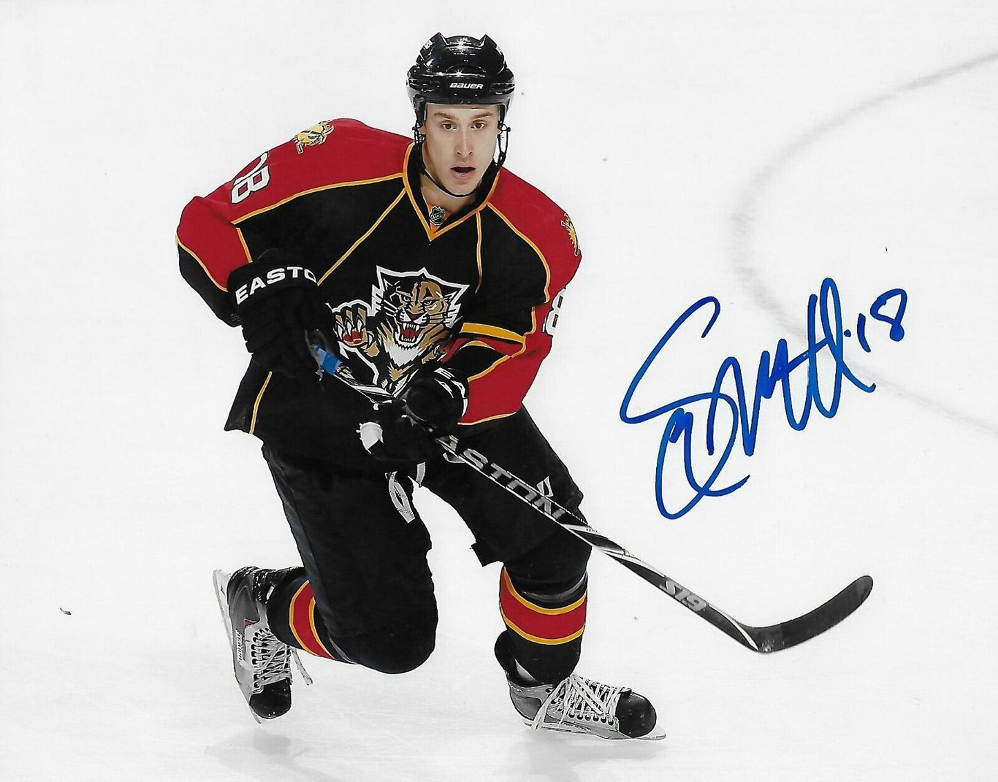 Autographed Florida Panthers Shawn Matthias 8x10 Photo #2 Original