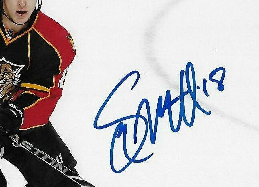 Autographed Florida Panthers Shawn Matthias 8x10 Photo #2 Original