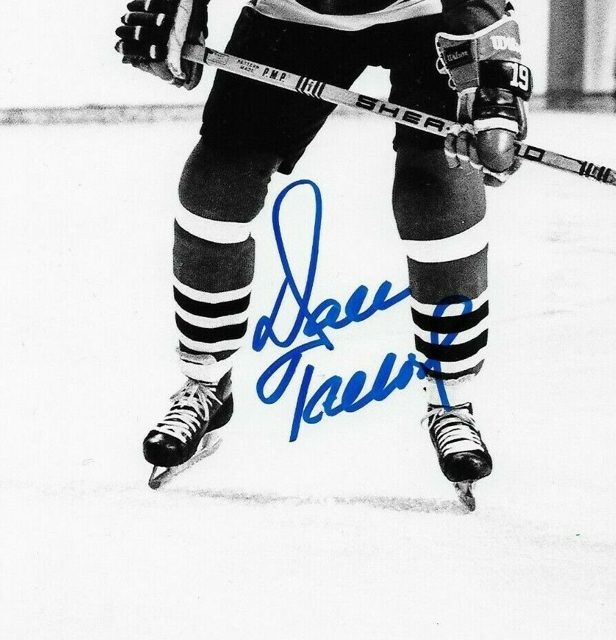 Photo originale autographiée de Dale Tallon des Blackhawks de Chicago 8x10