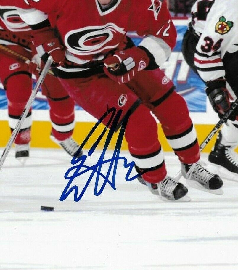 Autographed Carolina Hurricanes Eric Staal 8x10 Photo #2 Original