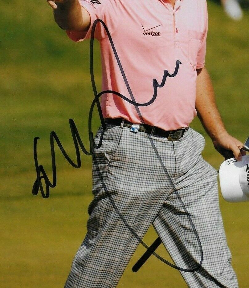 Photo originale autographiée de Graeme McDowell PGA Golf 8x10