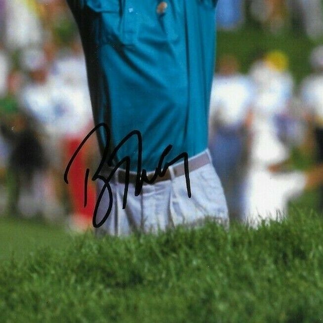 Autographed Bob Tway PGA Golf 8x10 Photo Original