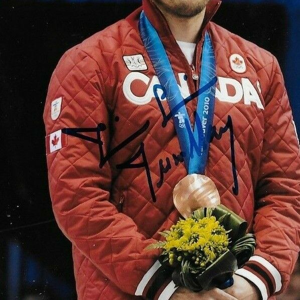 Auto Charles Hamelin Jean Louis Tremblay Olympics Short Track Speed Skating 8x10