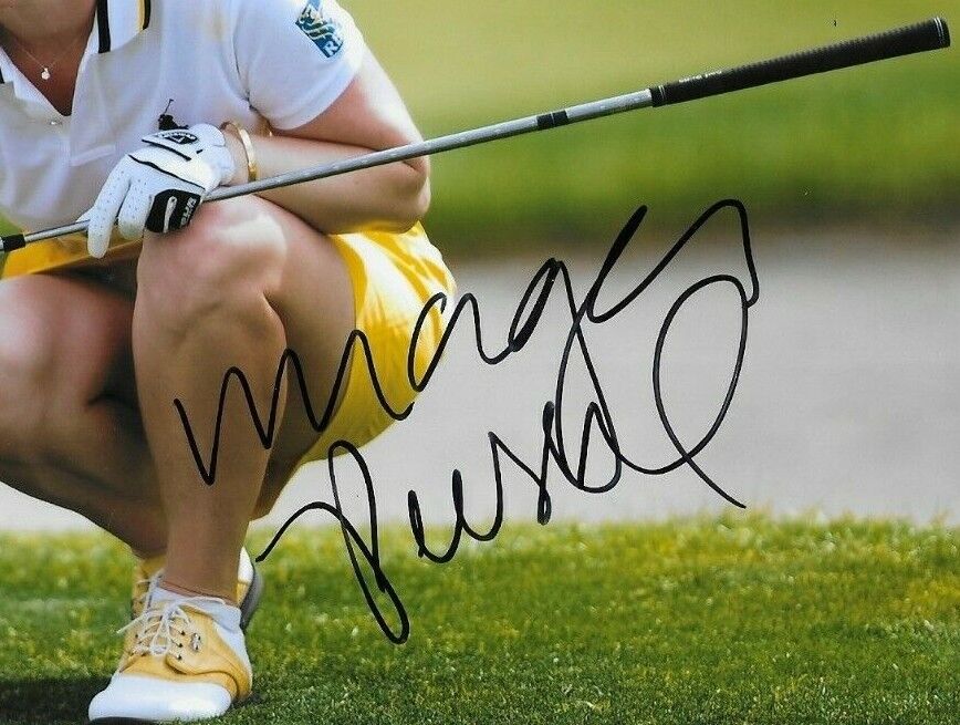 Photo originale 8x10 autographiée de Morgan Pressel LPGA Golf