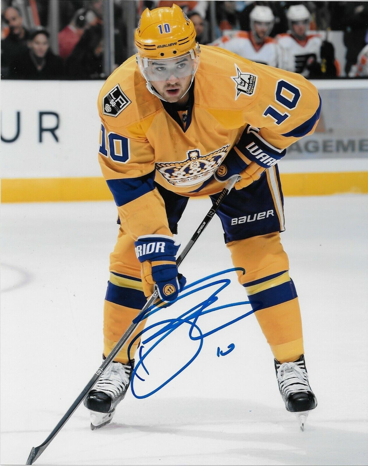 Autographed Los Angeles Kings Devin Setoguchi 8x10 Photo Original