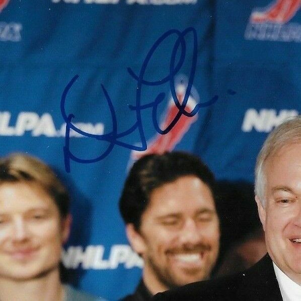 Autographed NHLPA and MLBPA Executive Director Donald Fehr 8x10 Photo Original