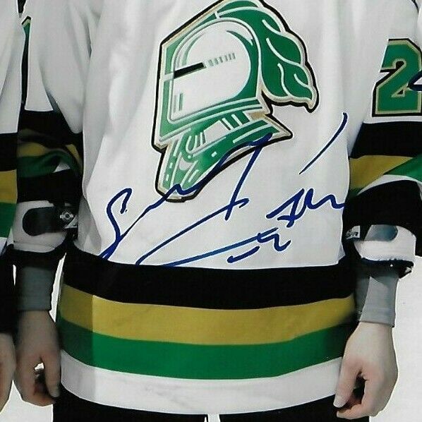 Auto. London Knights Sam Gagner Sergei Kostitsyn Patrick Kane 8x10 Photo Orignal