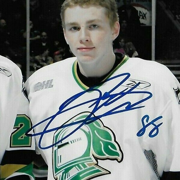 Auto. London Knights Sam Gagner Sergei Kostitsyn Patrick Kane 8x10 Photo Orignal