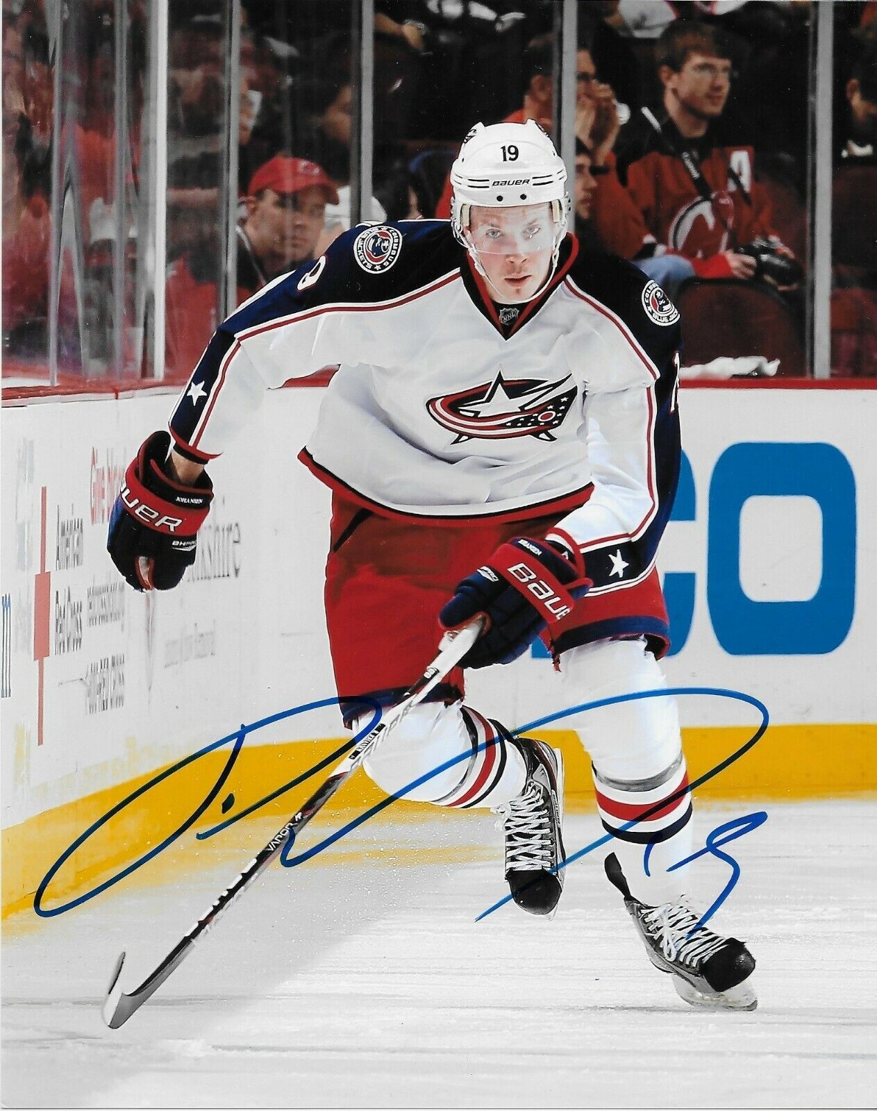 Autographed Columbus Blue Jackets Ryan Johansen 8x10 Photo #2 Original