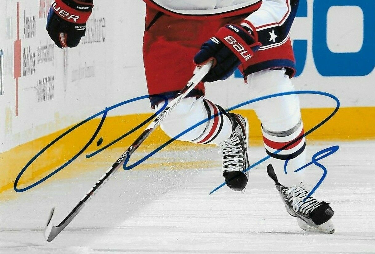Autographed Columbus Blue Jackets Ryan Johansen 8x10 Photo #2 Original