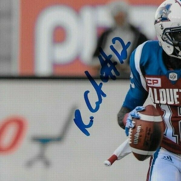 Autographed Rakeem Cato Montreal Alouettes 8x10 Photo Original