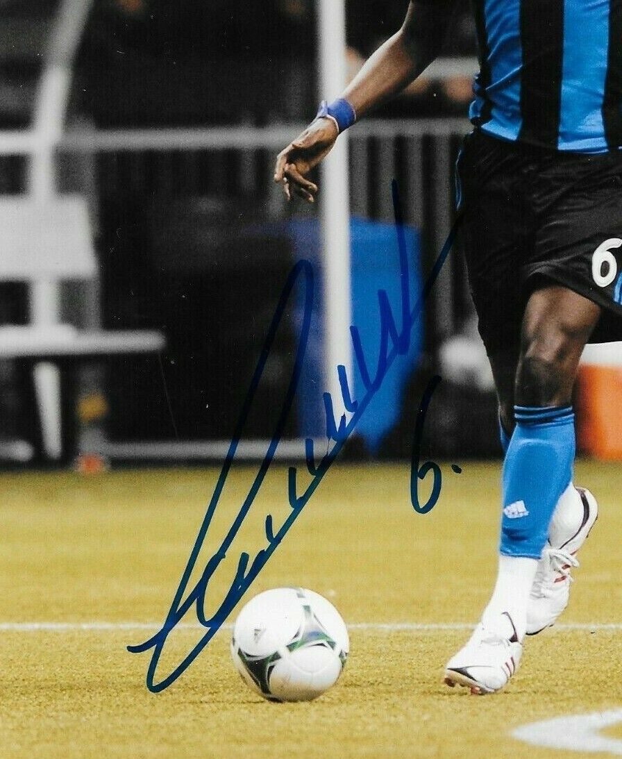 Autographed Hassoun Camara Montreal Impact 8x10 Photo Original