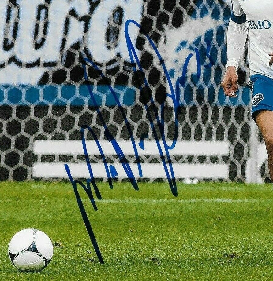 Autographed Matteo Ferrari Montreal Impact 8x10 Photo Original