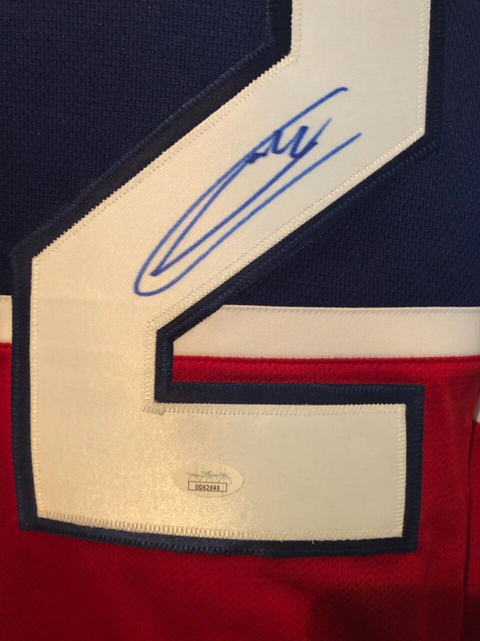 Auto. Authentic Replica Reebok Montreal Canadiens Jonathan Drouin Jersey w JSA