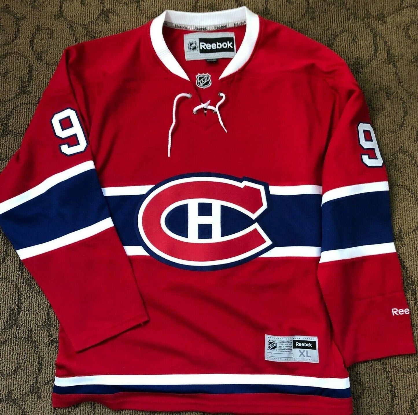 Auto. Authentic Replica Reebok Montreal Canadiens Jonathan Drouin Jersey w JSA