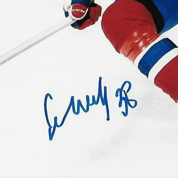 Autographed Montreal Canadiens Nikita Scherbak 8x10 Photo Original