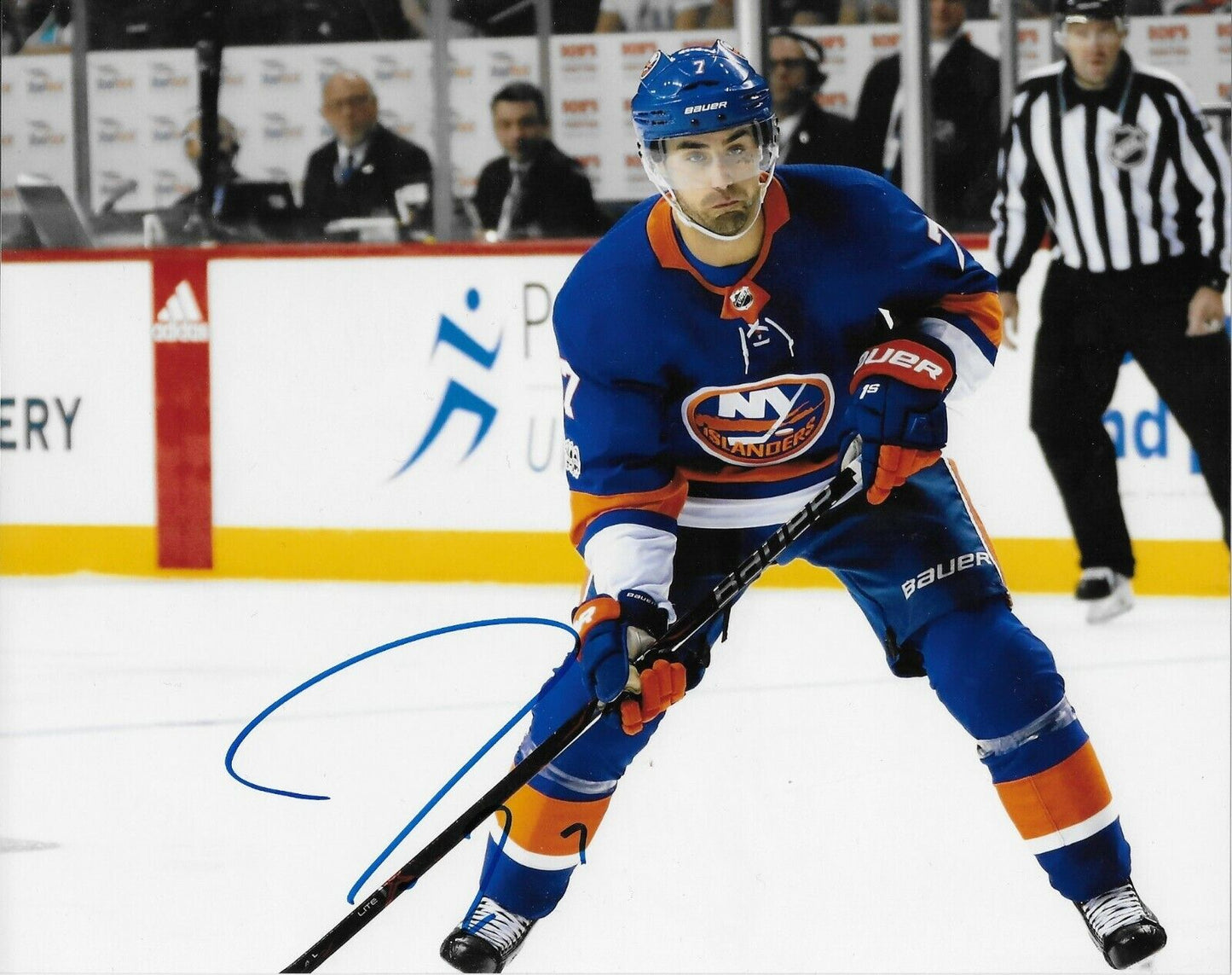 Autographed New York Islanders Jordan Eberle 8x10 Photo #4 Original