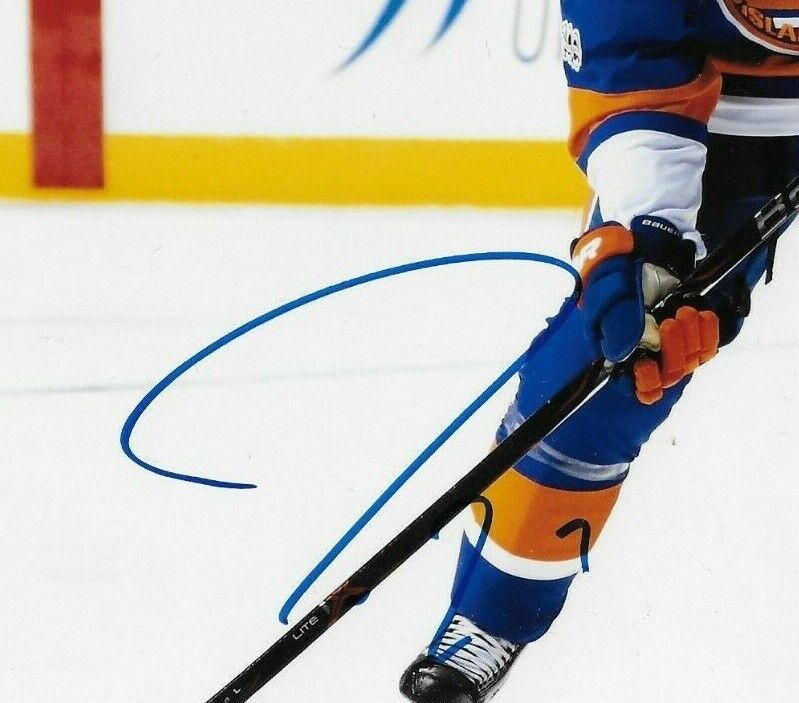 Autographed New York Islanders Jordan Eberle 8x10 Photo #4 Original