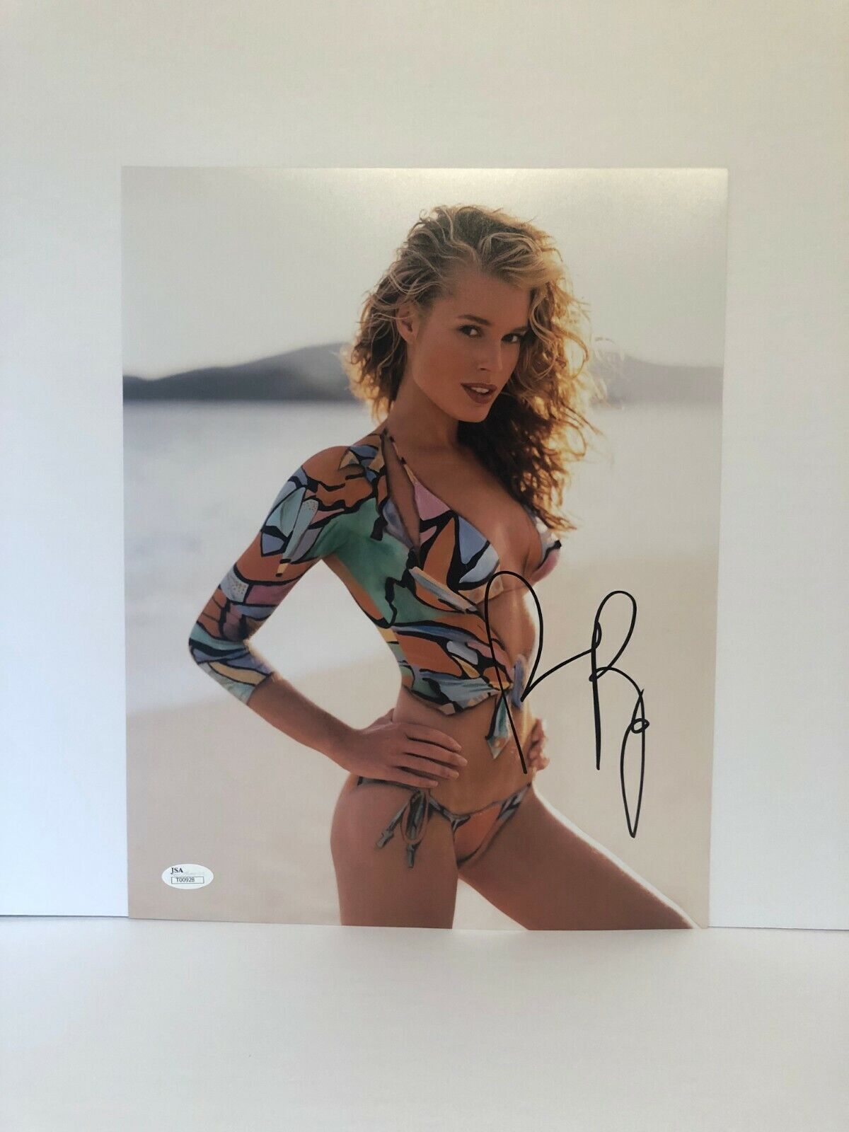 Autographed Rebecca Romijn signed 11x14 w/ JSA cert original