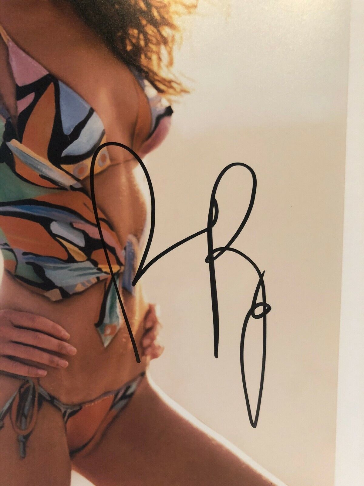 Autographed Rebecca Romijn signed 11x14 w/ JSA cert original