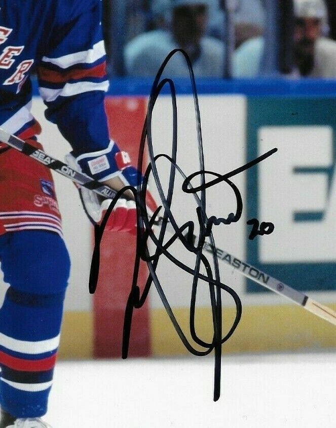 Autographed New York Rangers Mark Osborne 8x10 Photo Original