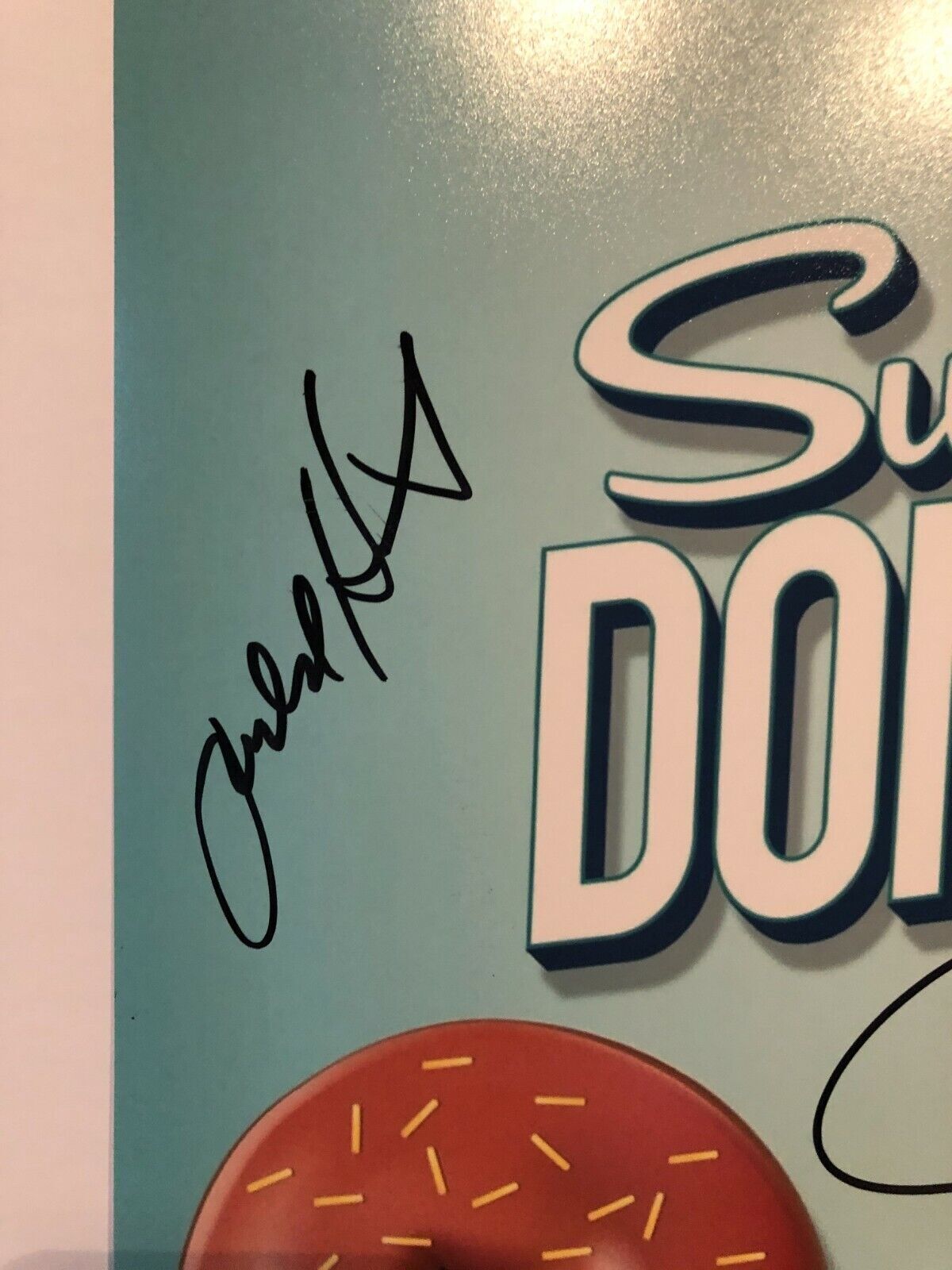 Autographed Superior Donuts signed 11x14 JSA Katey Sagal Judd Hirsh Jermaine F