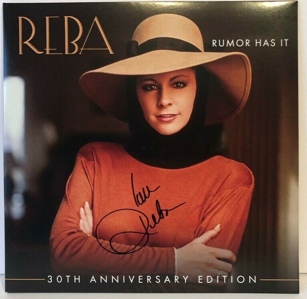 Autographed Rumor Has It Vinyl Signed by Legend Reba McEntire LP JSA cert
