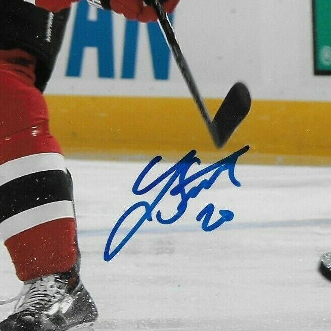 Signed Lee Stempniak New Jersey Devils Autographed 8x10 Photo #1 Original