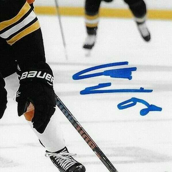 Auto. Boston Bruins Urho Vaakanainen 8x10 Photo #2 Providence Bruins Original