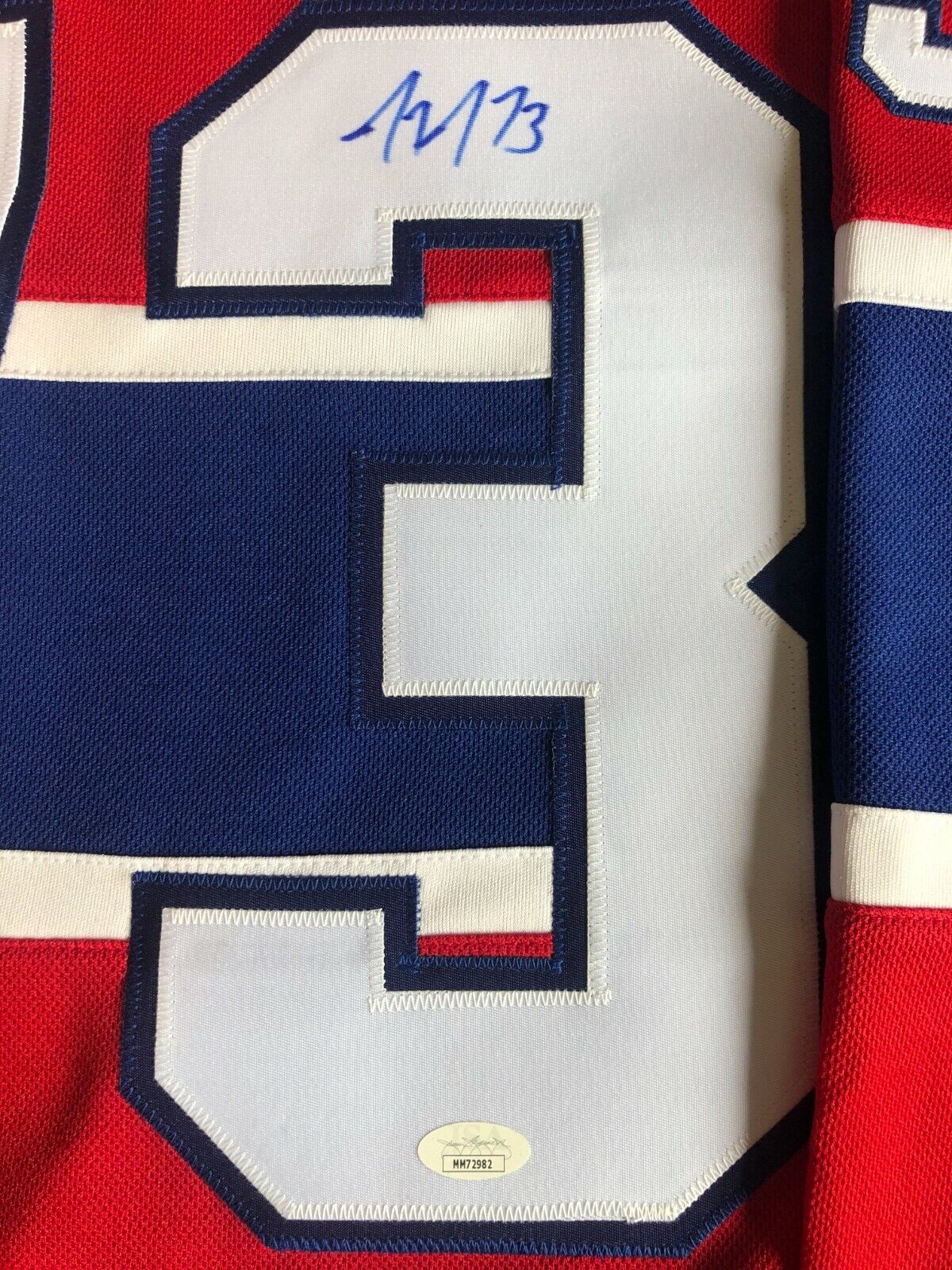Auto. Réplique authentique du maillot Tyler Toffoli des Canadiens de Montréal d'Adidas avec JSA