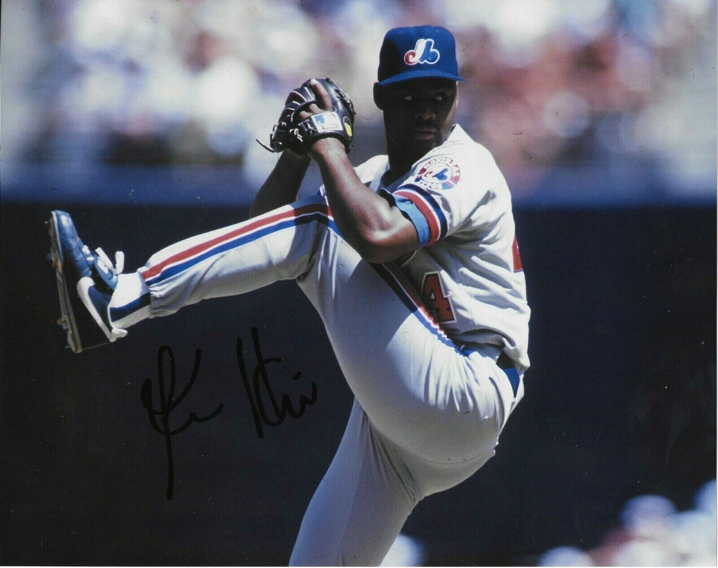 Autographed Montreal Expos Ken Hill 8x10 Photo #2 Original