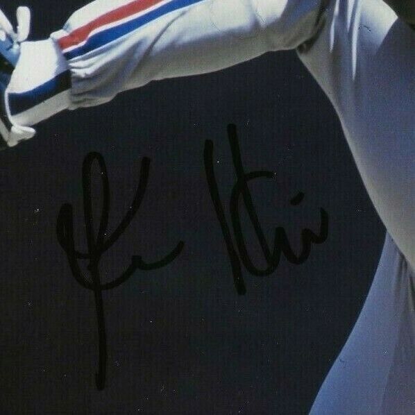 Autographed Montreal Expos Ken Hill 8x10 Photo #2 Original