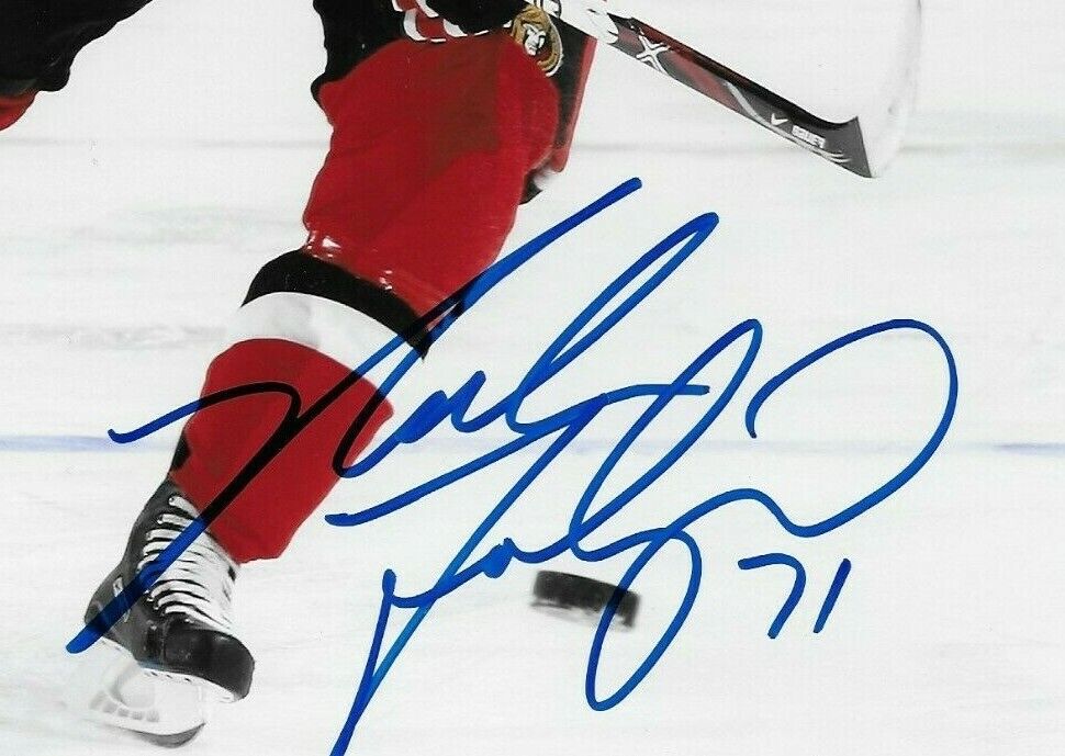 Autographed Ottawa Senators Nick Foligno 8x10 Photo Original
