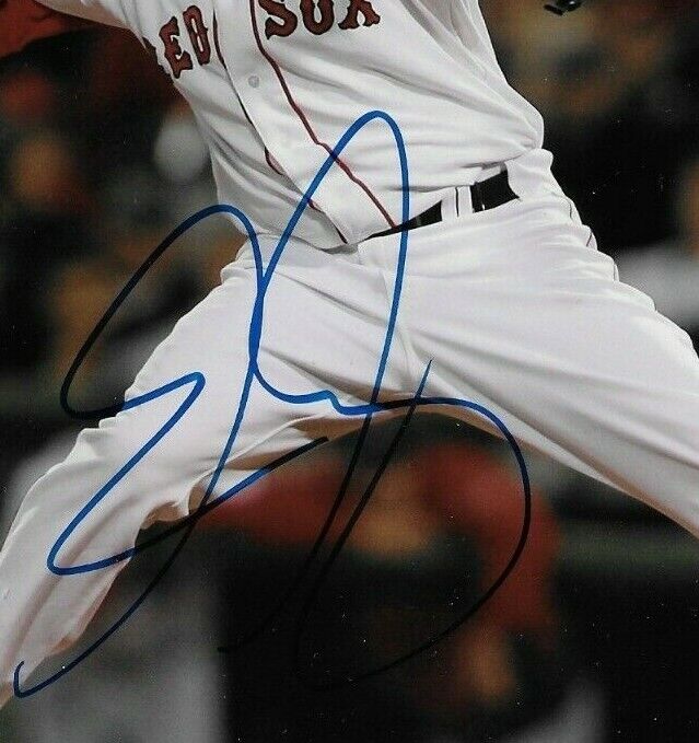 Autographed Boston Red Sox Eric Gagne 8x10 Photo #2 Original