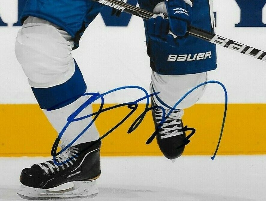 Autographed Tampa Bay Lightning Keith Aulie 8x10 Photo Original