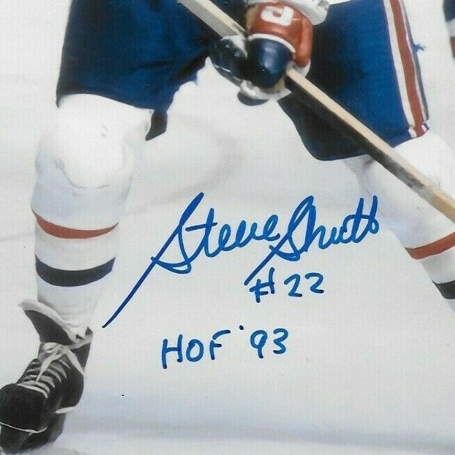 Autographed Montreal Canadiens Hall of Famer Steve Shutt 8x10 Photo #3 w Hof F93