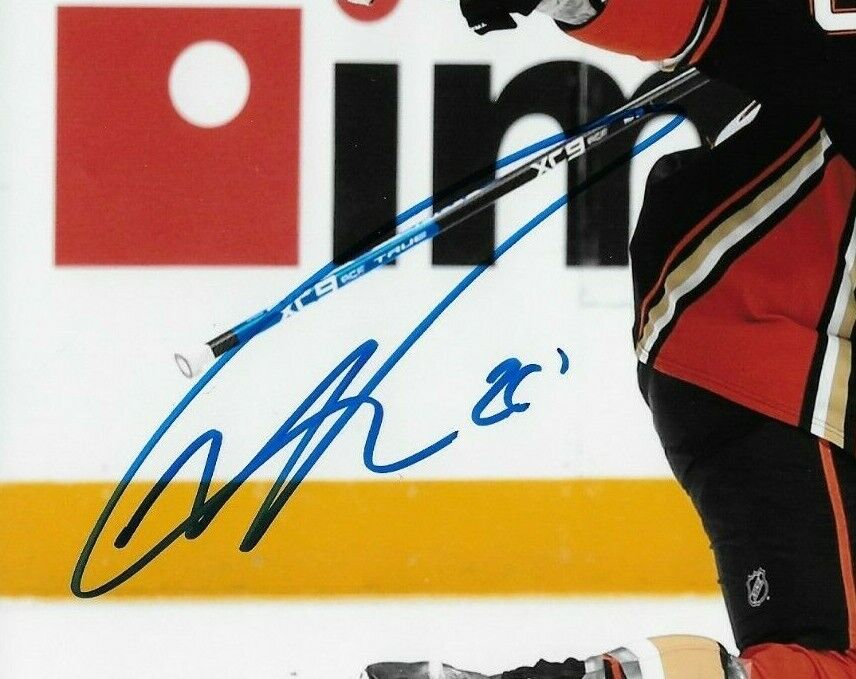 Autographed Anaheim Ducks Nicolas Deslauriers 8x10 Photo #3 Original
