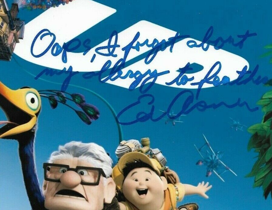 Autographed Ed Asner signed Up 8x10 photo JSA certified