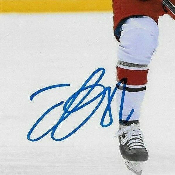 Signed Teuvo Teravainen Carolina Hurricanes Autographed 8x10 Photo #1 Original