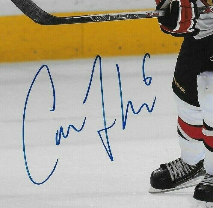 Autographed Binghamton Ottawa Senators Craig Schira 8x10 Photo Original