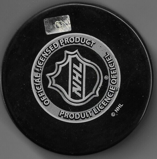 Autographed Toronto Maple Leafs Pierre Jarry Pistol Pete Puck #2 Original