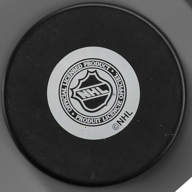 Autographed Toronto Maple Leafs Pierre Jarry Pistol Pete Puck #3 Original