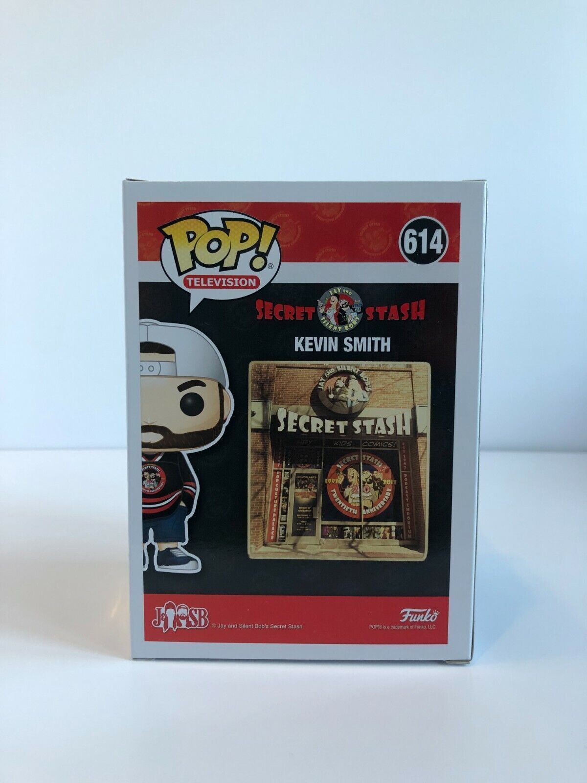 Autographed Kevin Smith signed Pop Funko JSA certified clerks, dogma, silent Bob
