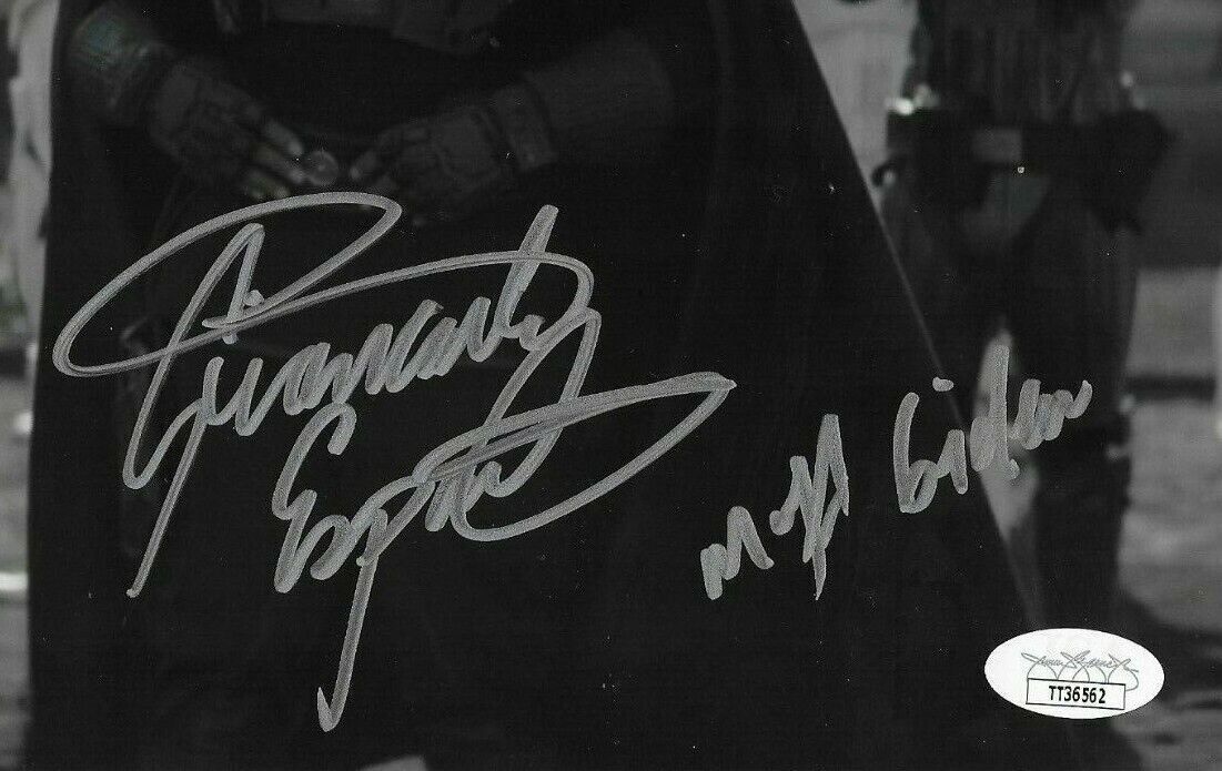 Autographed Giancarlo Esposito signed Mandalorian 8x10 photo JSA certified 2