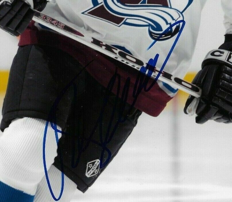 Autographed Colorado Avalanche Teemu Selanne 8x10 Photo Original with JSA cert