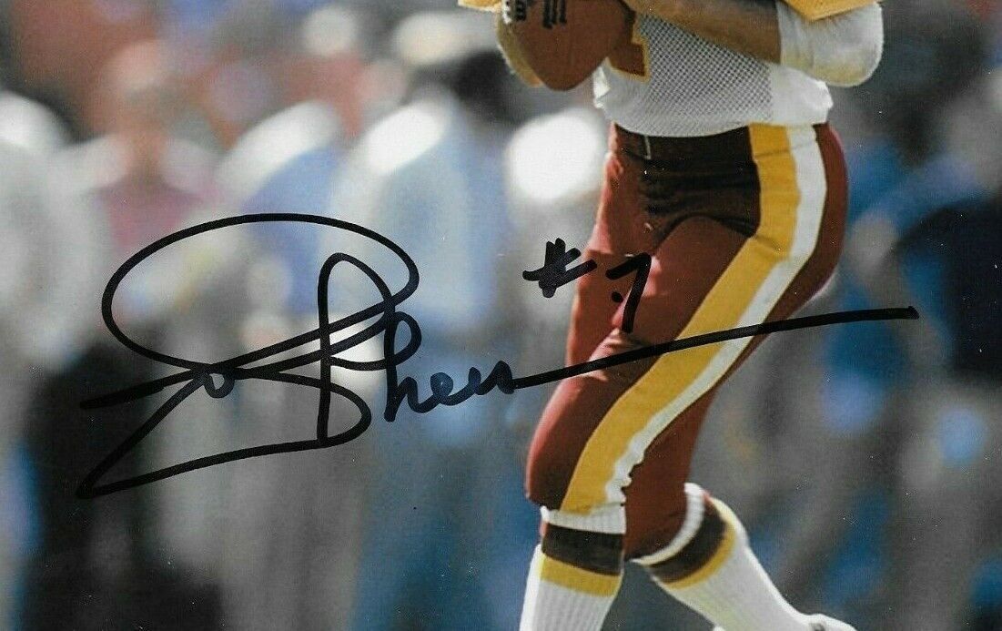 Autographed NFL Washington Joe Theismann signed 8x10 Photo Original JSA cert