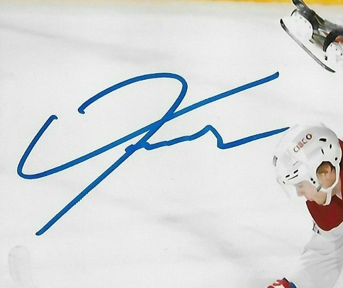 Autographed Montreal Canadiens Cameron Hillis 8x10 Photo #2 Original