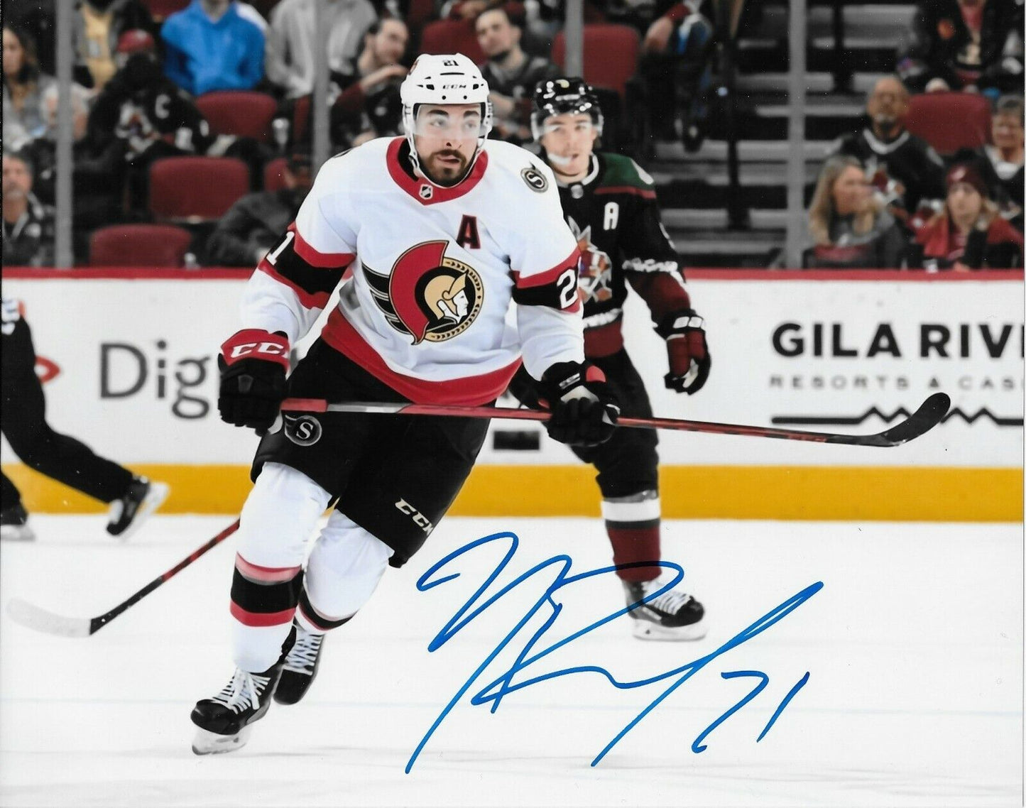 Autographed Ottawa Senators Nick Paul 8x10 Photo #2 Original